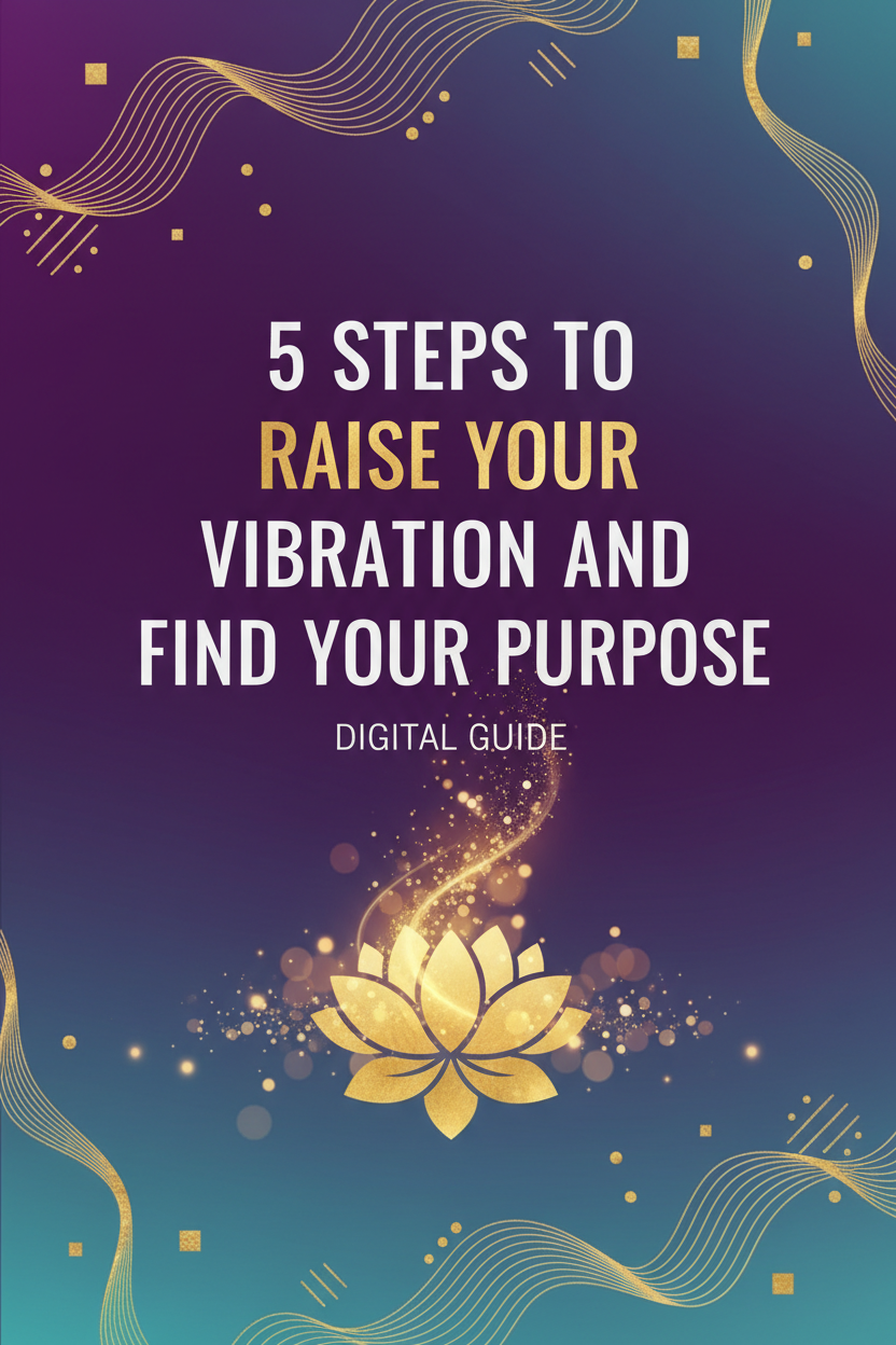 They say pull yourself up. here's the rope. 5 steps to raise your vibration and your purpose