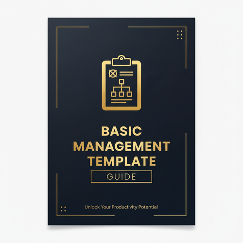 Basic Management Template digital guide cover